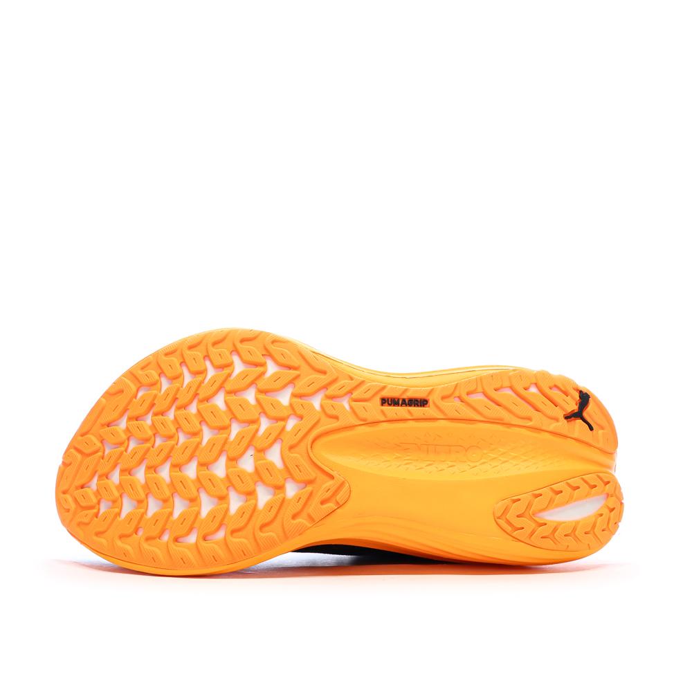 Chaussures de running Grises/orange Homme Puma Magmax Nitro vue 5