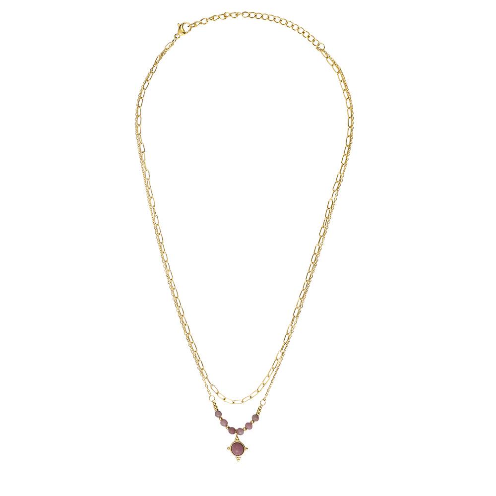 Clio Blue Fiona Women's Gold Necklace affordable