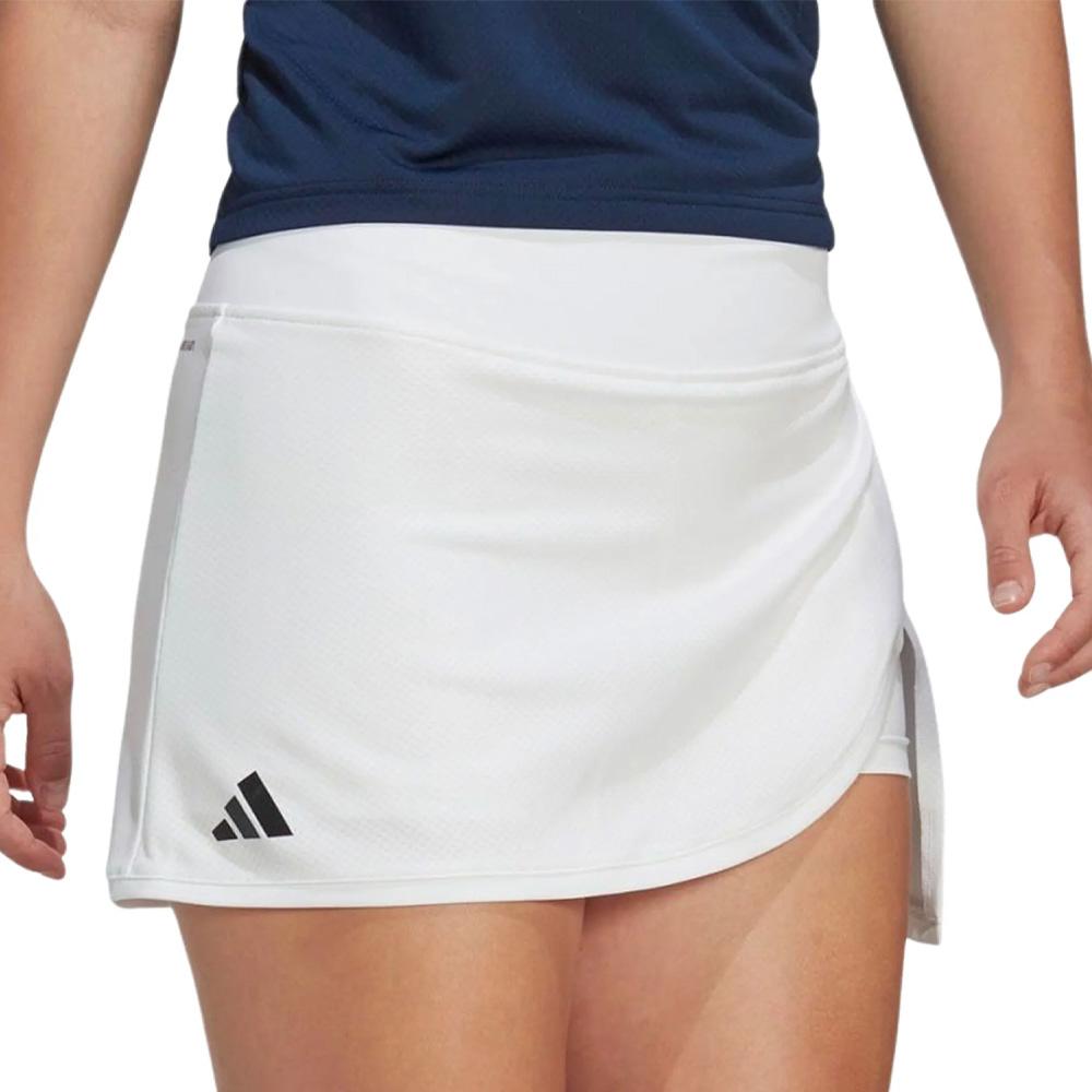 Adidas Club Skirt Falda corta blanca para mujer barato