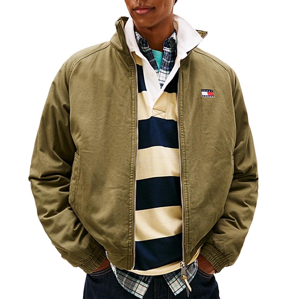 Blouson Kaki Homme Tommy Hilfiger Pad pas cher