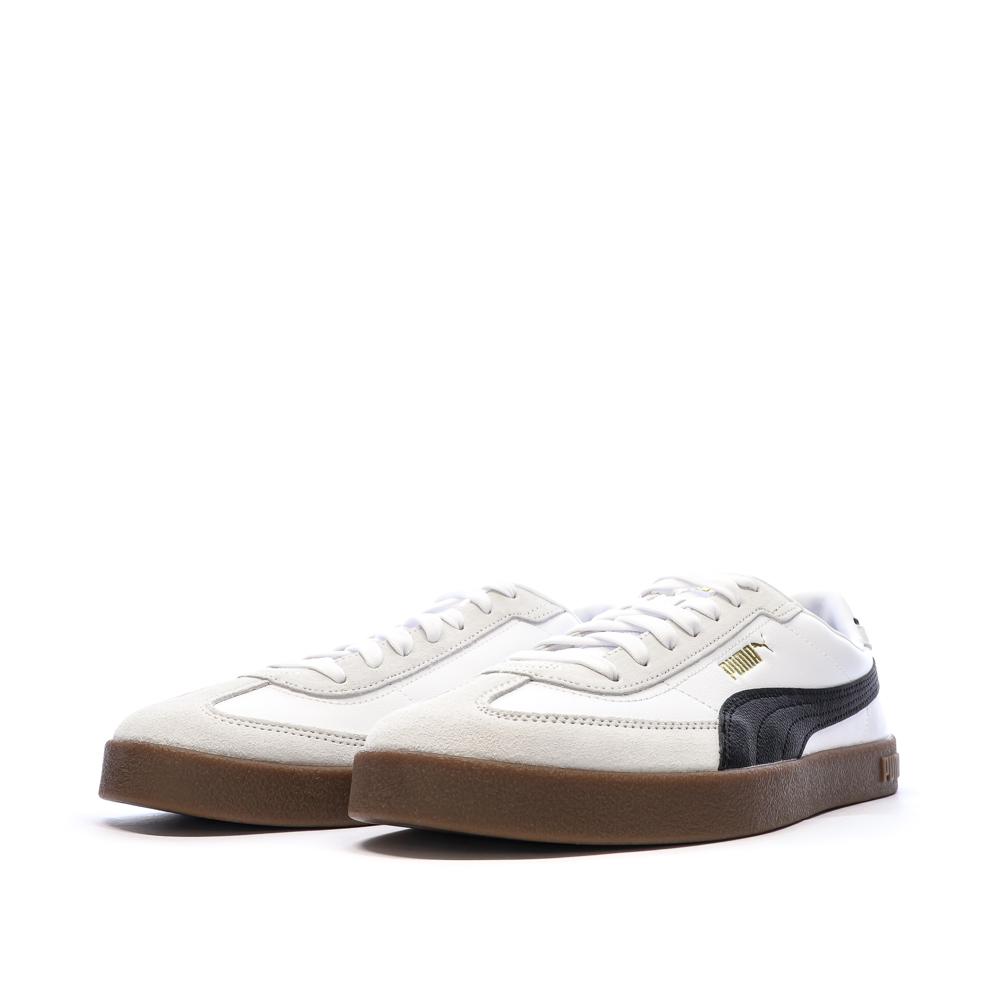 Baskets Blanches/Noir Homme Puma Club Ii Era vue 6