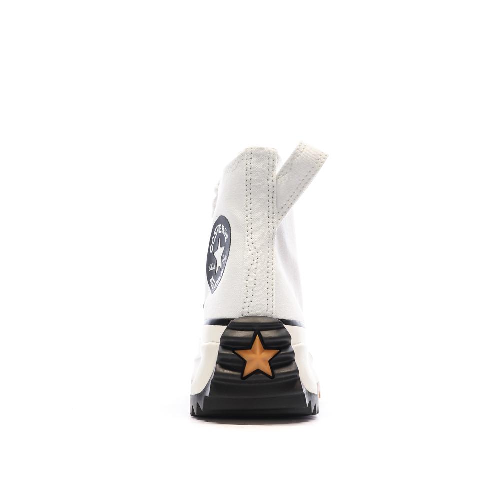 Baskets Blanches Homme Converse Run Star Hike vue 3