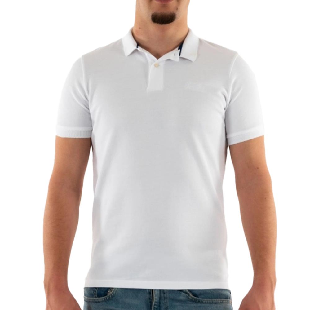 Polo Blanc Homme Superdry Classic Piques pas cher