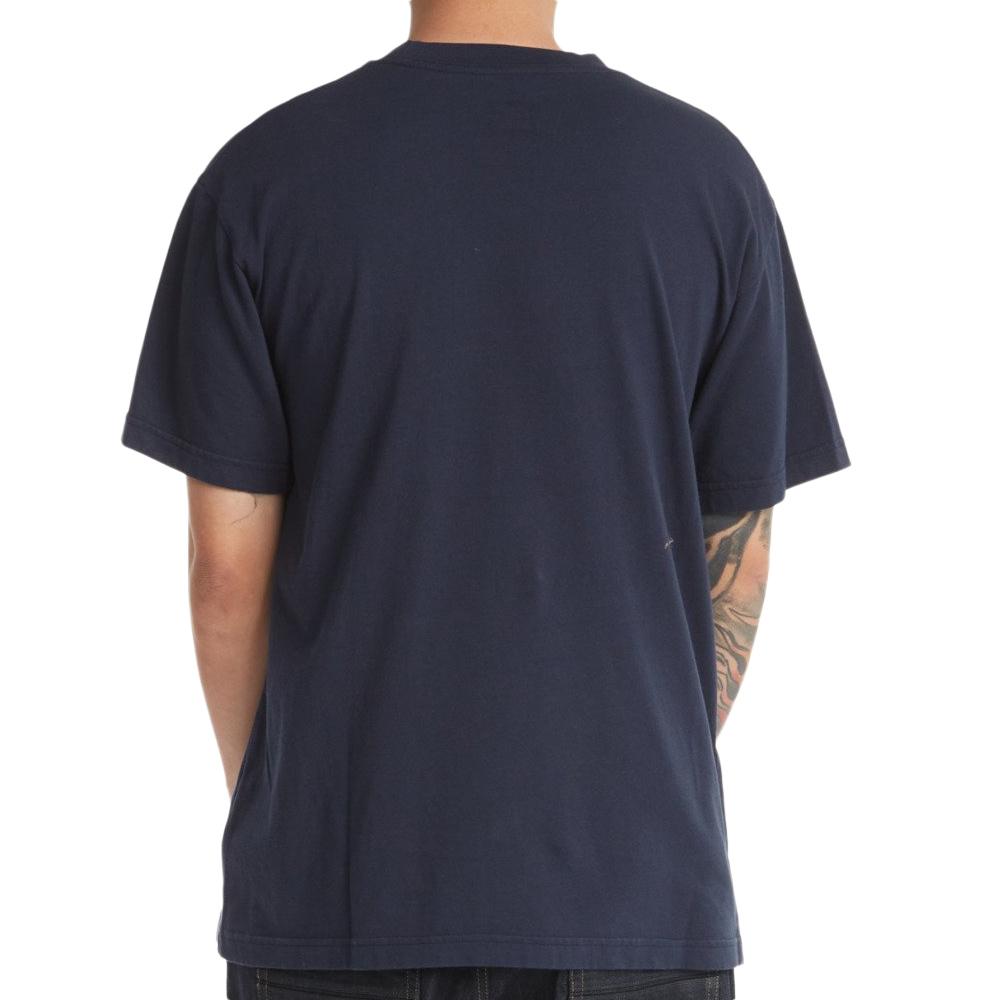 Herren-T-Shirt in Marineblau von DC Shoes Star Ansicht 2