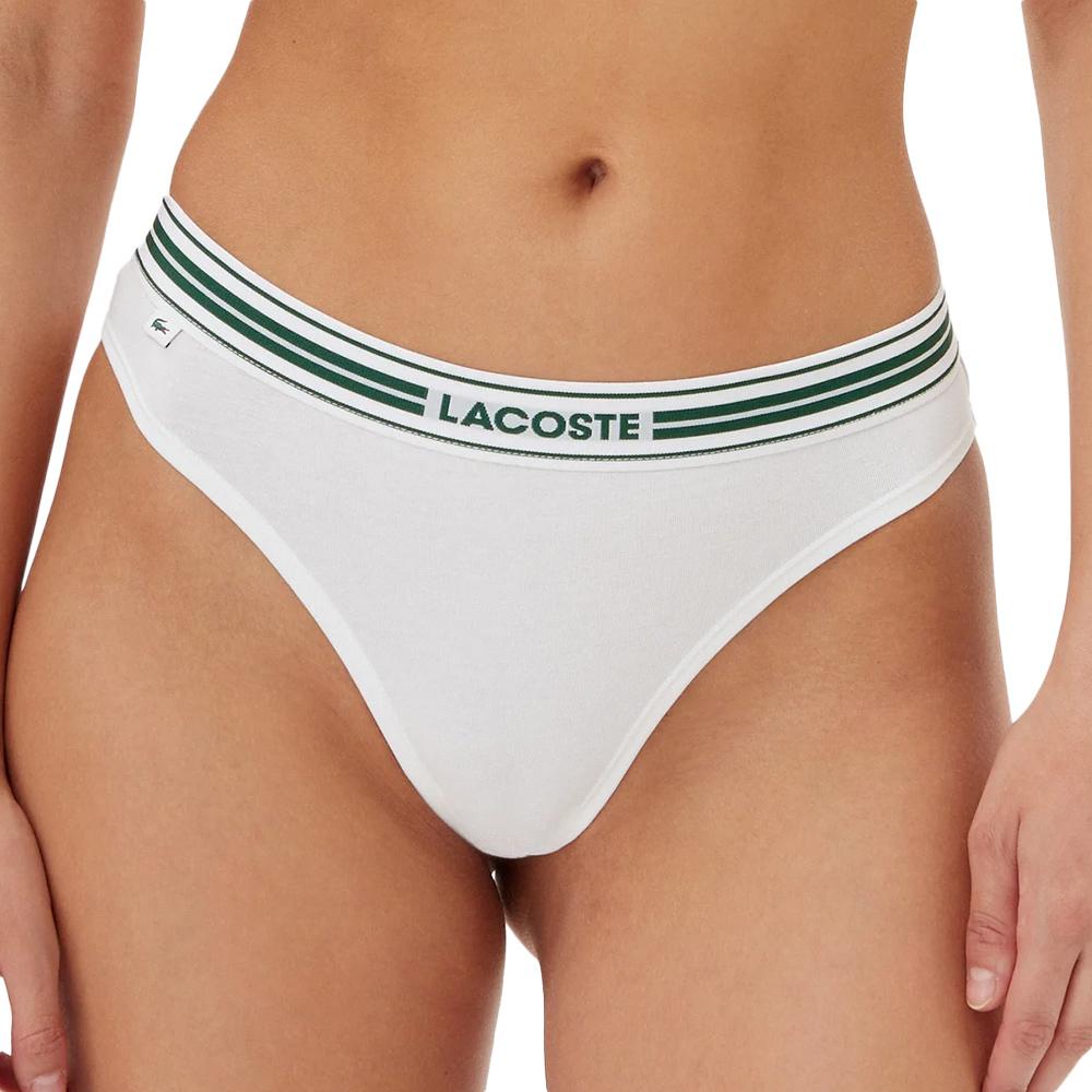 X1 Mujer Blanco Tanga Lacoste 8F5147 barato