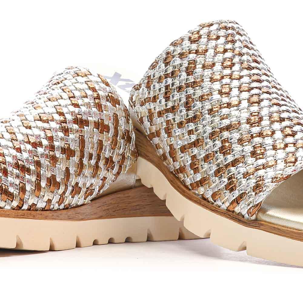 Claquettes Camel/Marron Femme XTI 143881 vue 7