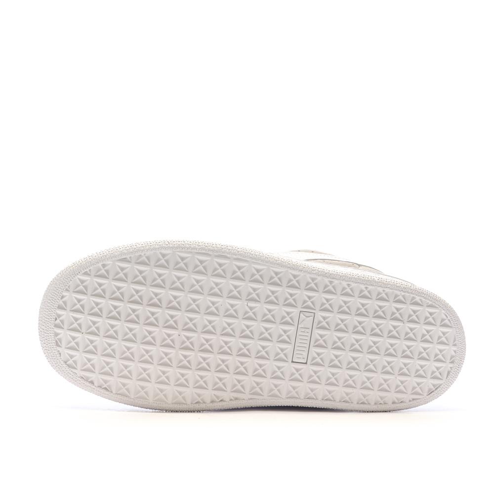 Baskets Beiges Femme Puma Suede XL vue 5