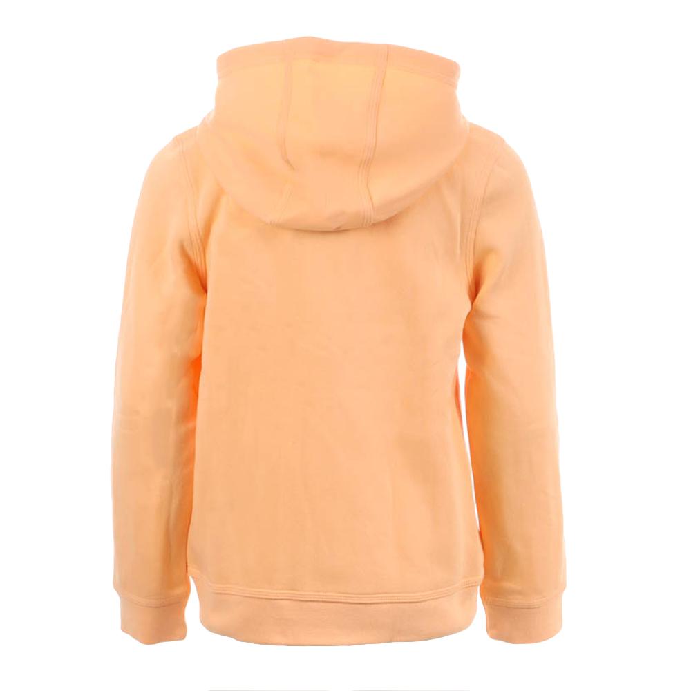 Sweat à capuche Orange Garçon Nike Club vue 2