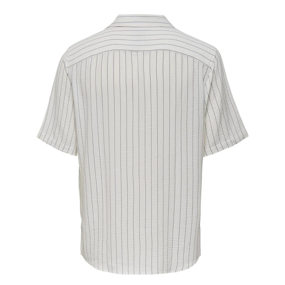 Chemise Blanche/Marine Homme Only & Sons Onswane vue 2