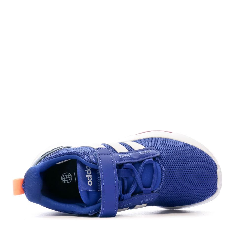 Baskets Bleu Garçon Adidas Racer Tr21 vue 4