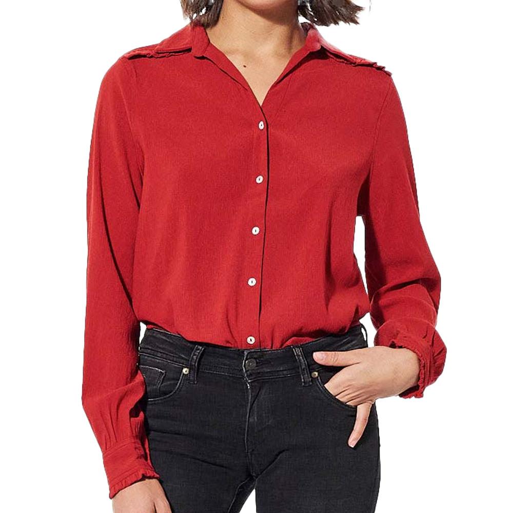 Chemise Rouge Femme Kaporal Nooba pas cher