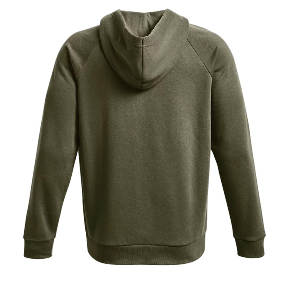 Veste Zippé Kaki Homme Under Armour Rival vue 2