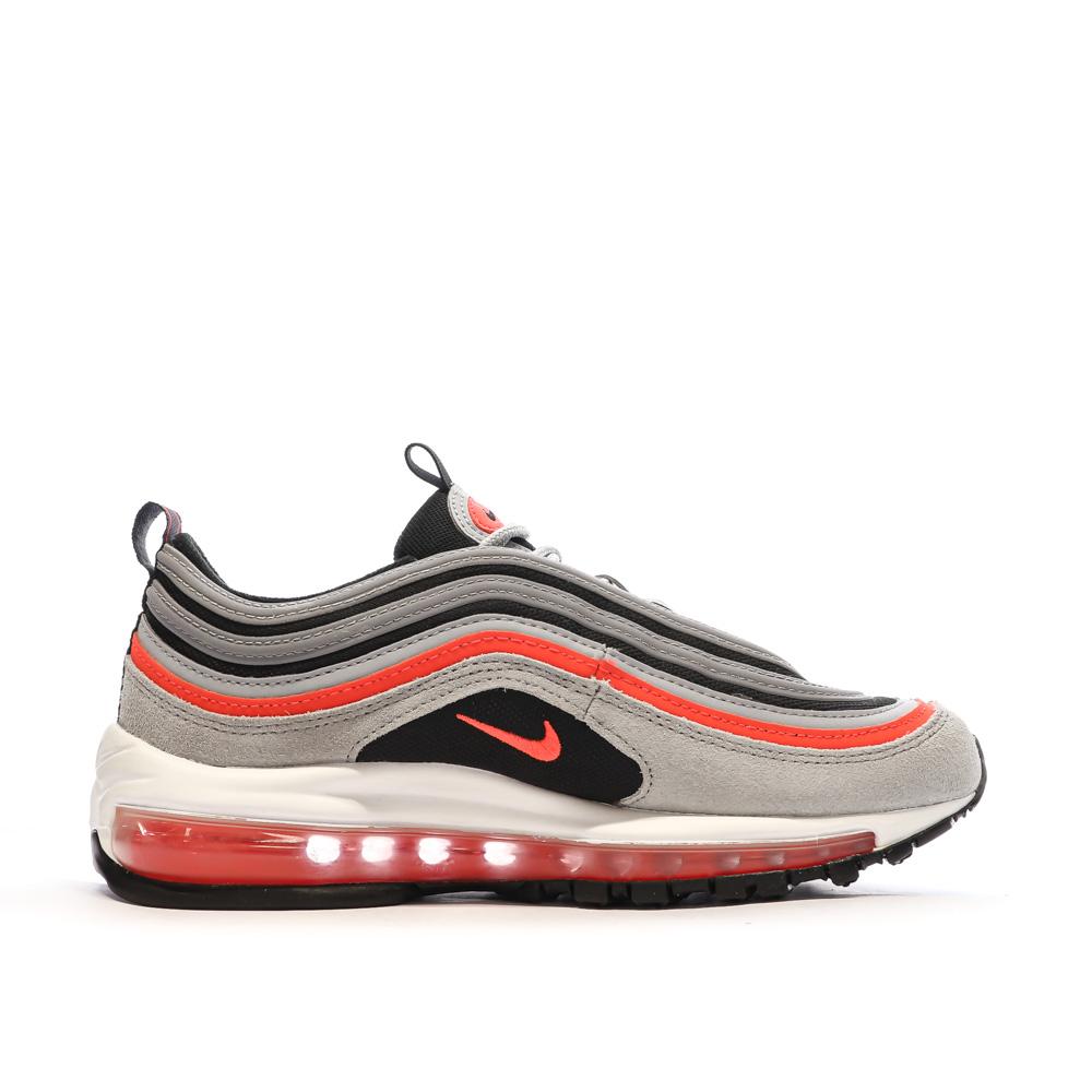 Baskets Noires/Rouges Garçon Nike Air Max 97 vue 2
