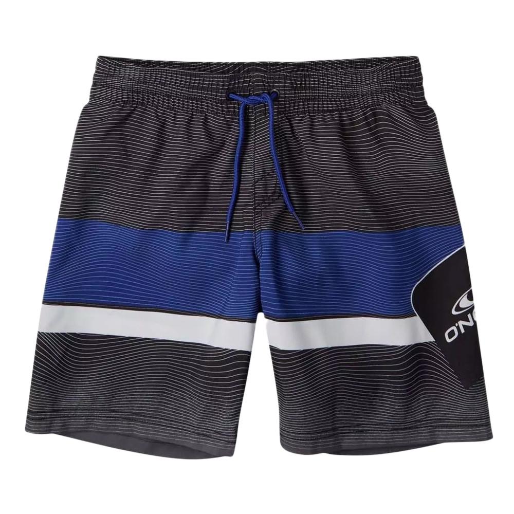 Short de bain Gris/Bleu Garçon O'Neill Stacked Plus pas cher