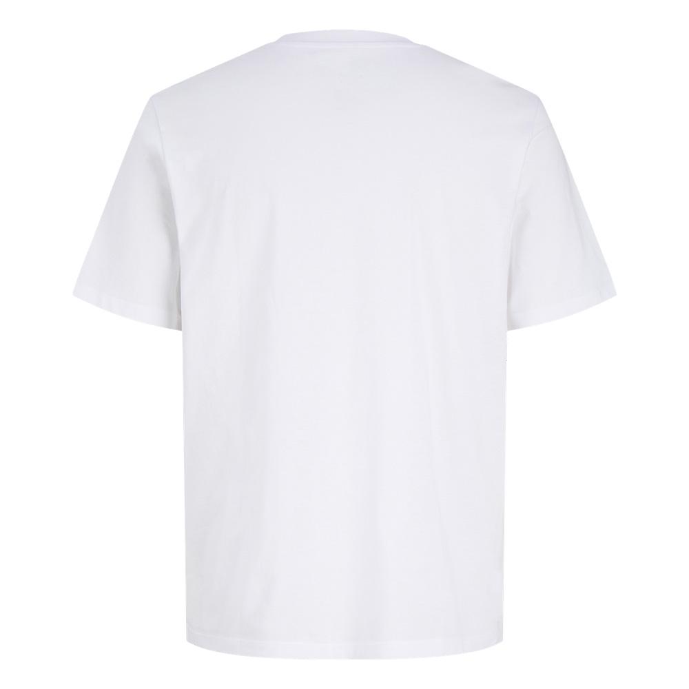 T-Shirt Blanc Garçon Jack & Jones Blaoscar vue 2