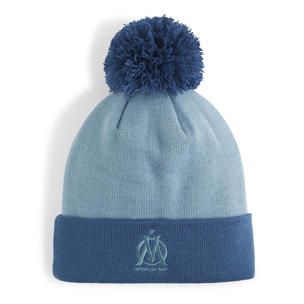 OM Bonnet à Pompon Bleu Puma pas cher