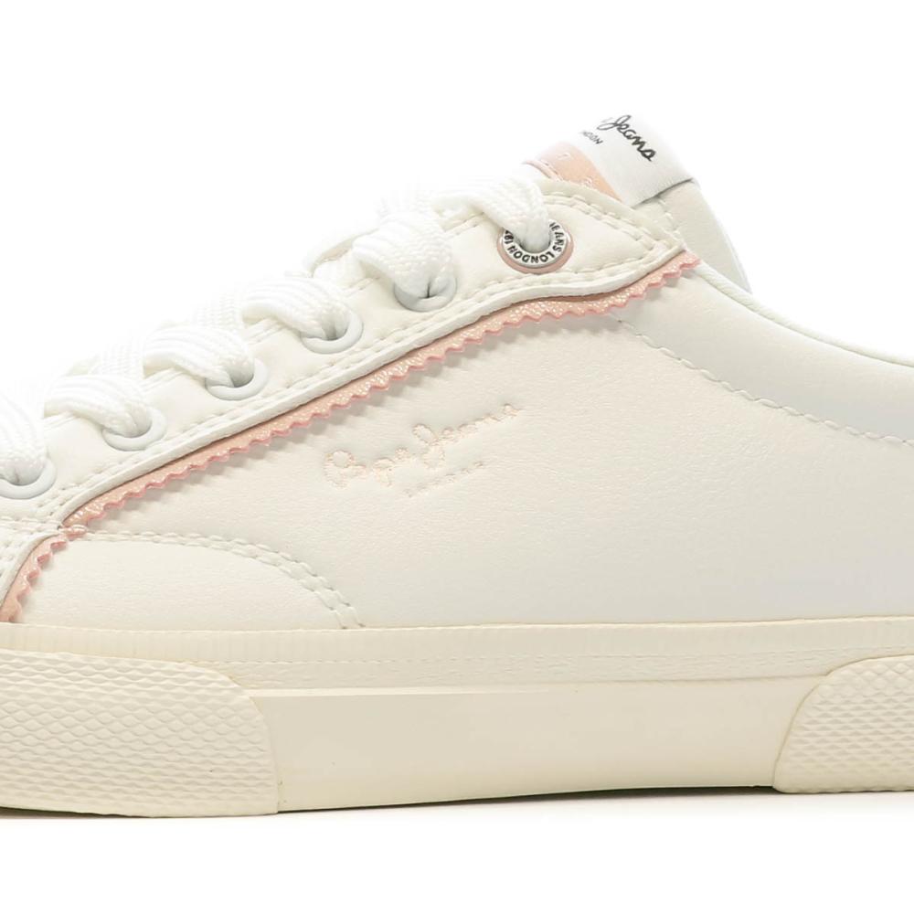 Baskets Blanche Femme Pepe jeans Kenton vue 7