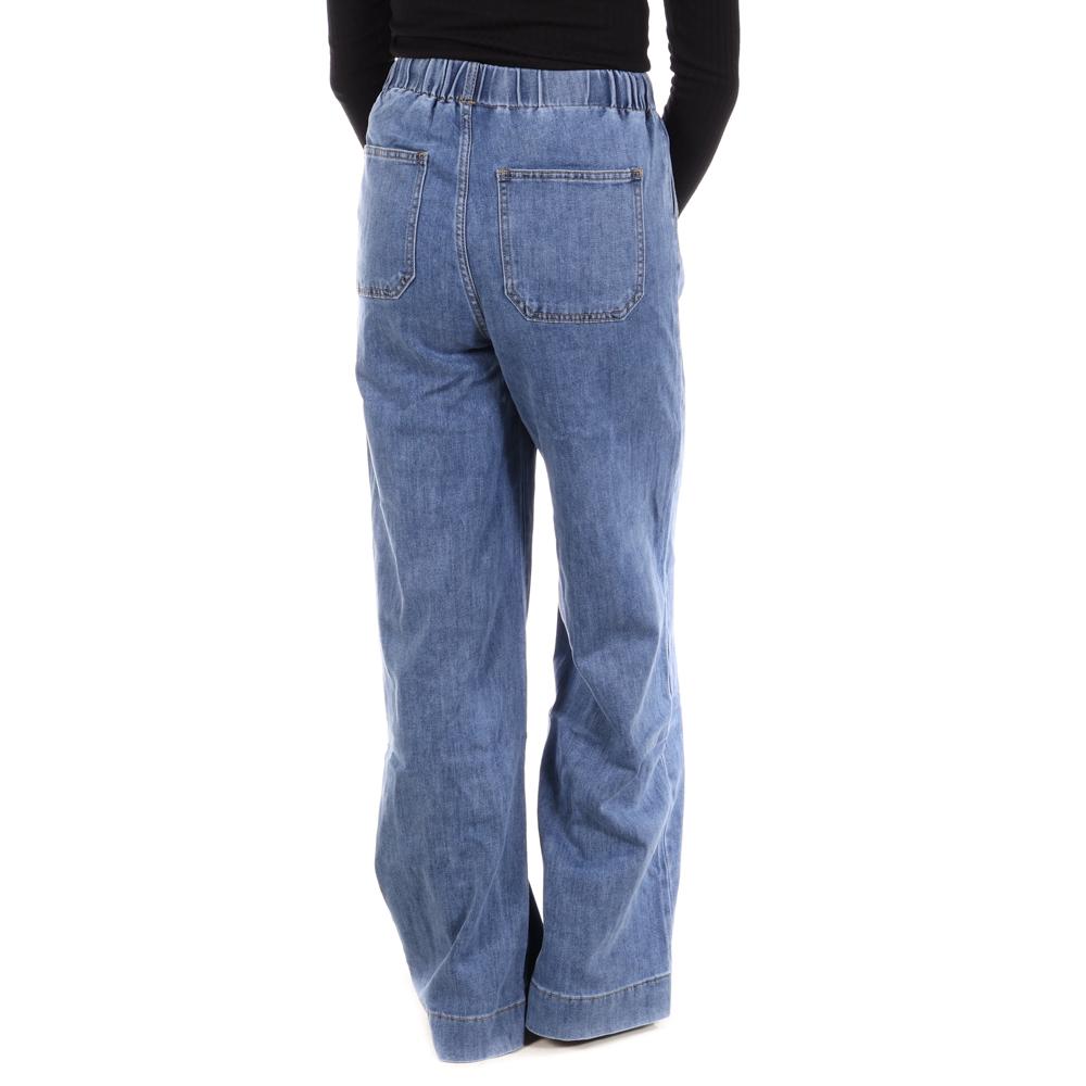 Jean Loose Bleu Femme Monday Premium 1825 vue 2