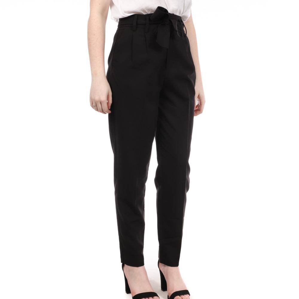 Pantalon Noir Femme Teddy Smith Zita pas cher