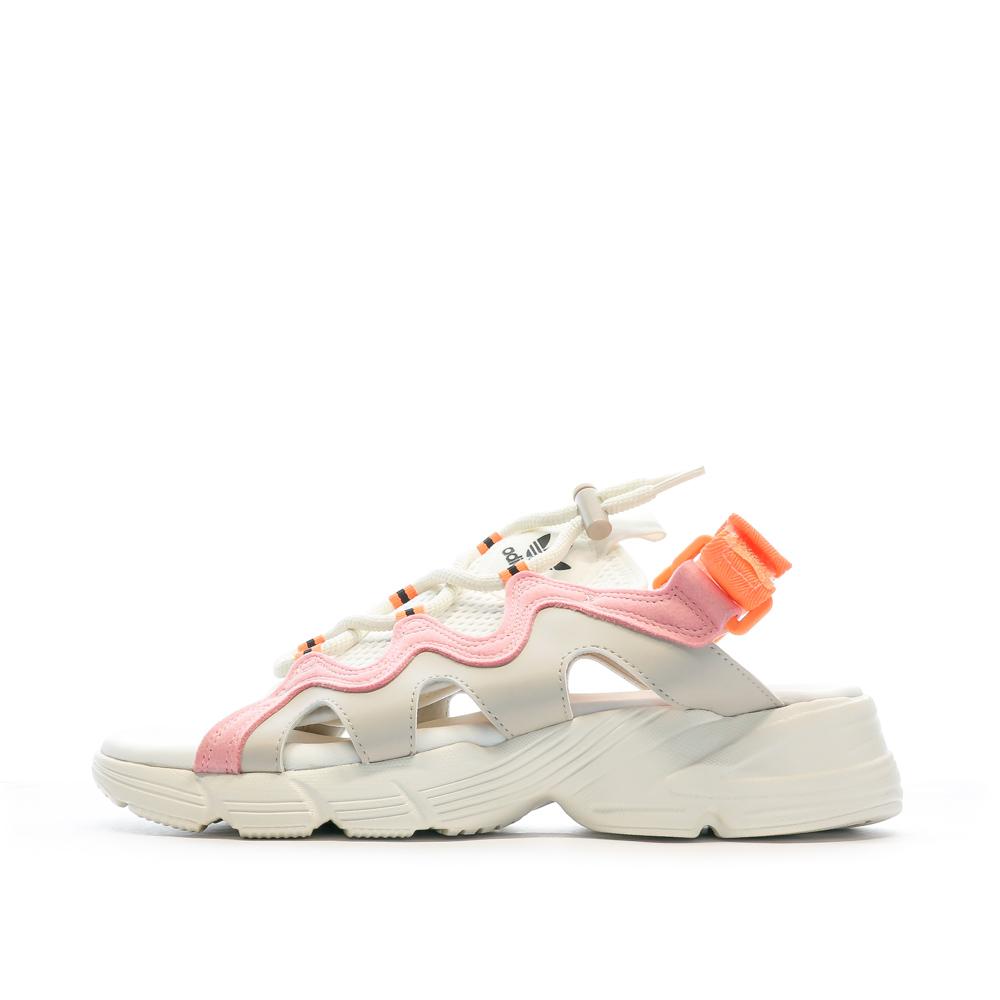 Sandales Blanches Femme Adidas Adidas Astir pas cher