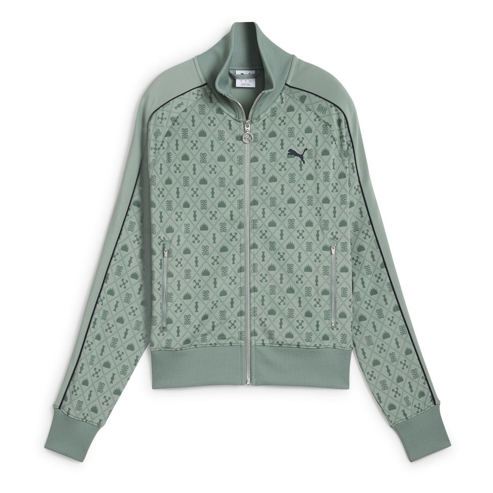 Veste Zippé Verte Homme Puma Road To Unity pas cher