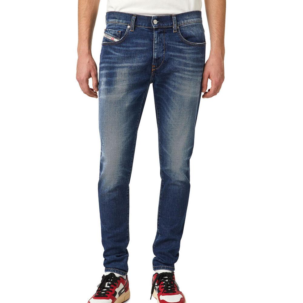 Jean Slim Bleu Brut Homme Diesel Strukt pas cher