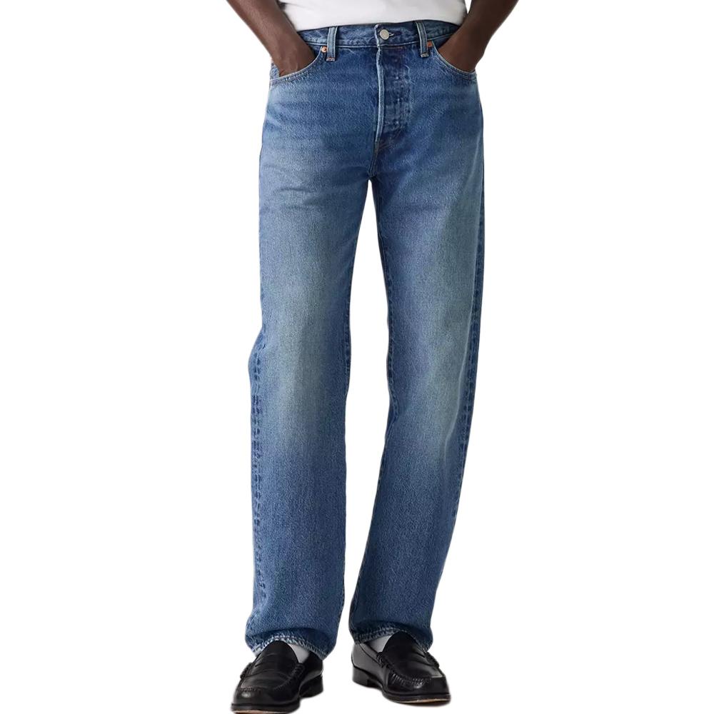 Levi's 501 Levis Original Fit Med Blue Men's Jeans affordable
