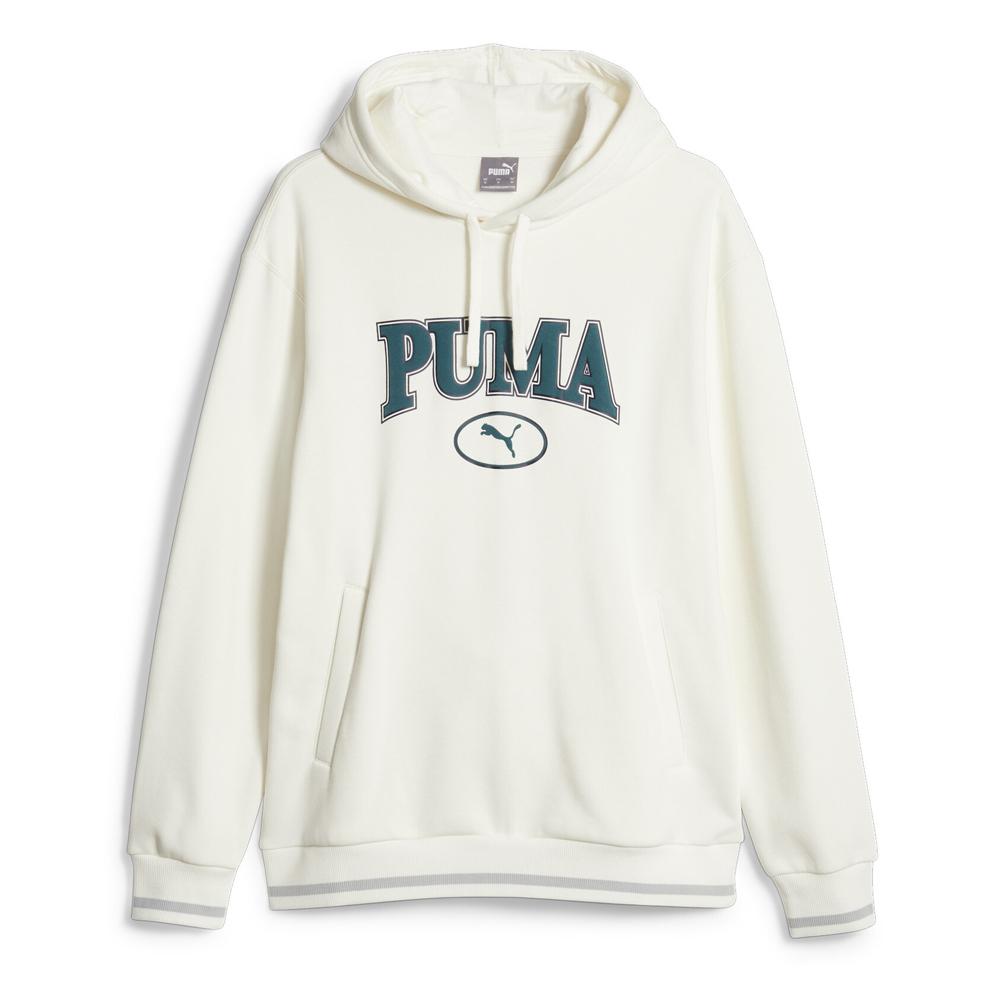 Sweat à Capuche Beige Homme PUMA Squad pas cher