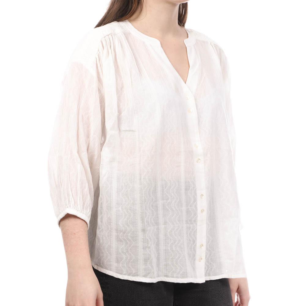Blouse Blanche Femme Teddy Smith Val pas cher