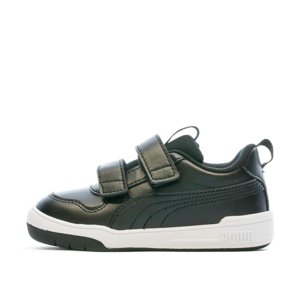 Baskets Noir Garçon Puma Multiflex pas cher