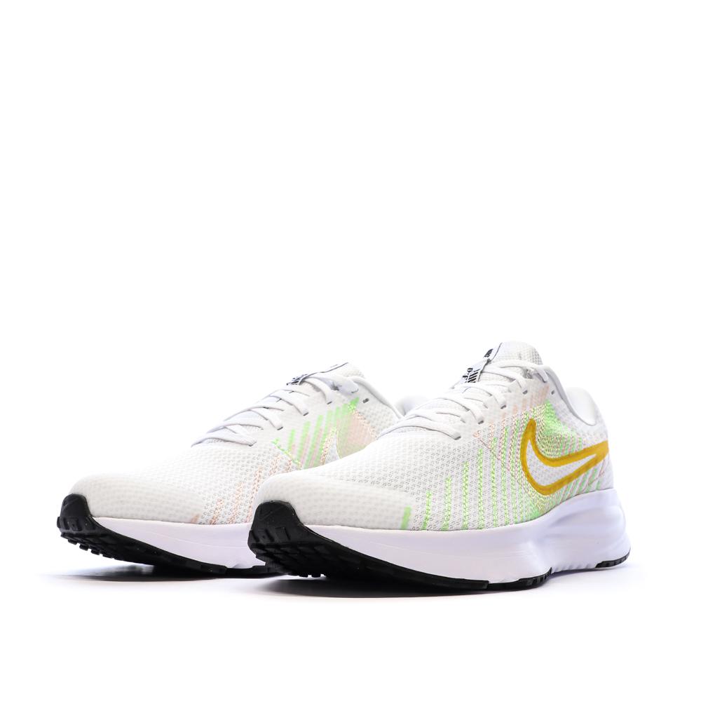 Baskets Blanches/Jaunes Homme Nike Run Defy vue 6