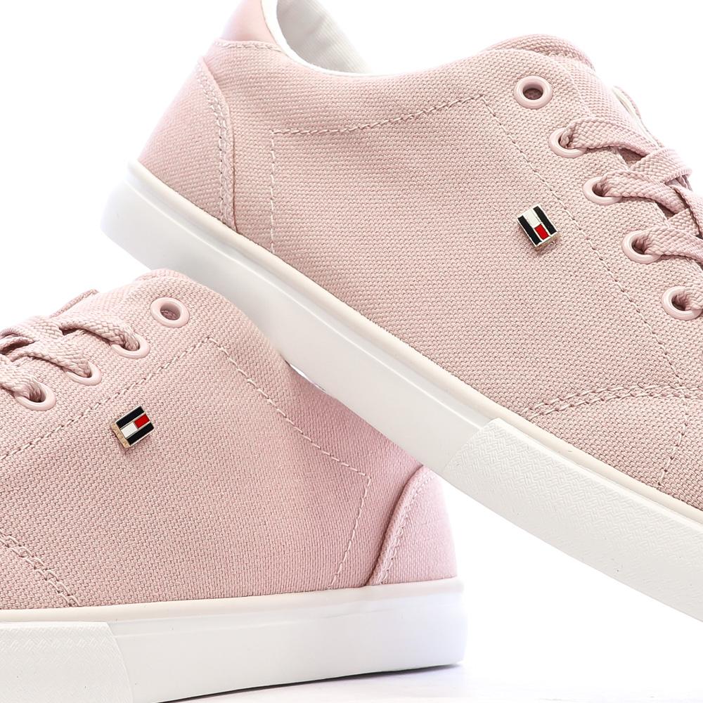 Baskets Rose Femme Tommy Hilfiger Th Low Profile vue 7