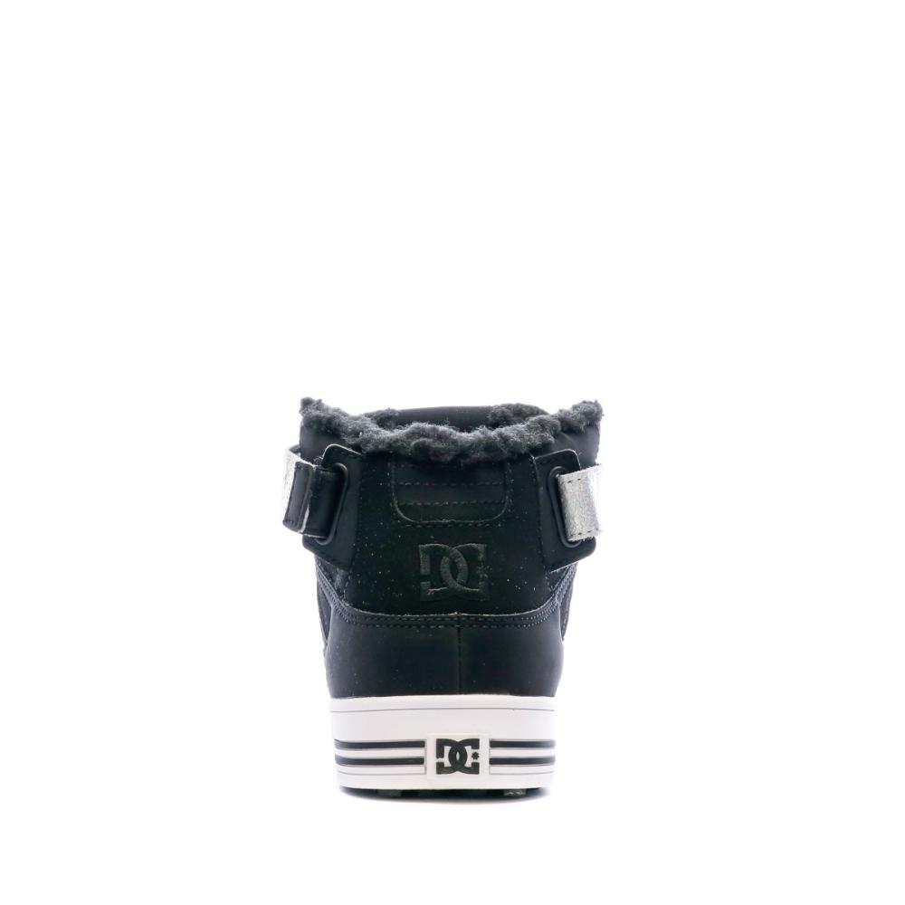 Baskets Noir Femme Dc shoes Pure Hi-top vue 3