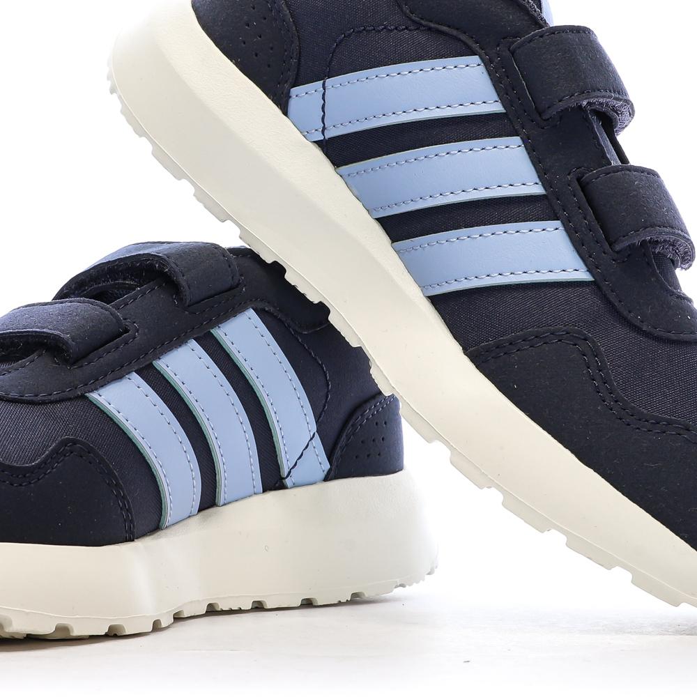 Baskets Marines/Bleu Garçon Adidas Run 60s vue 7
