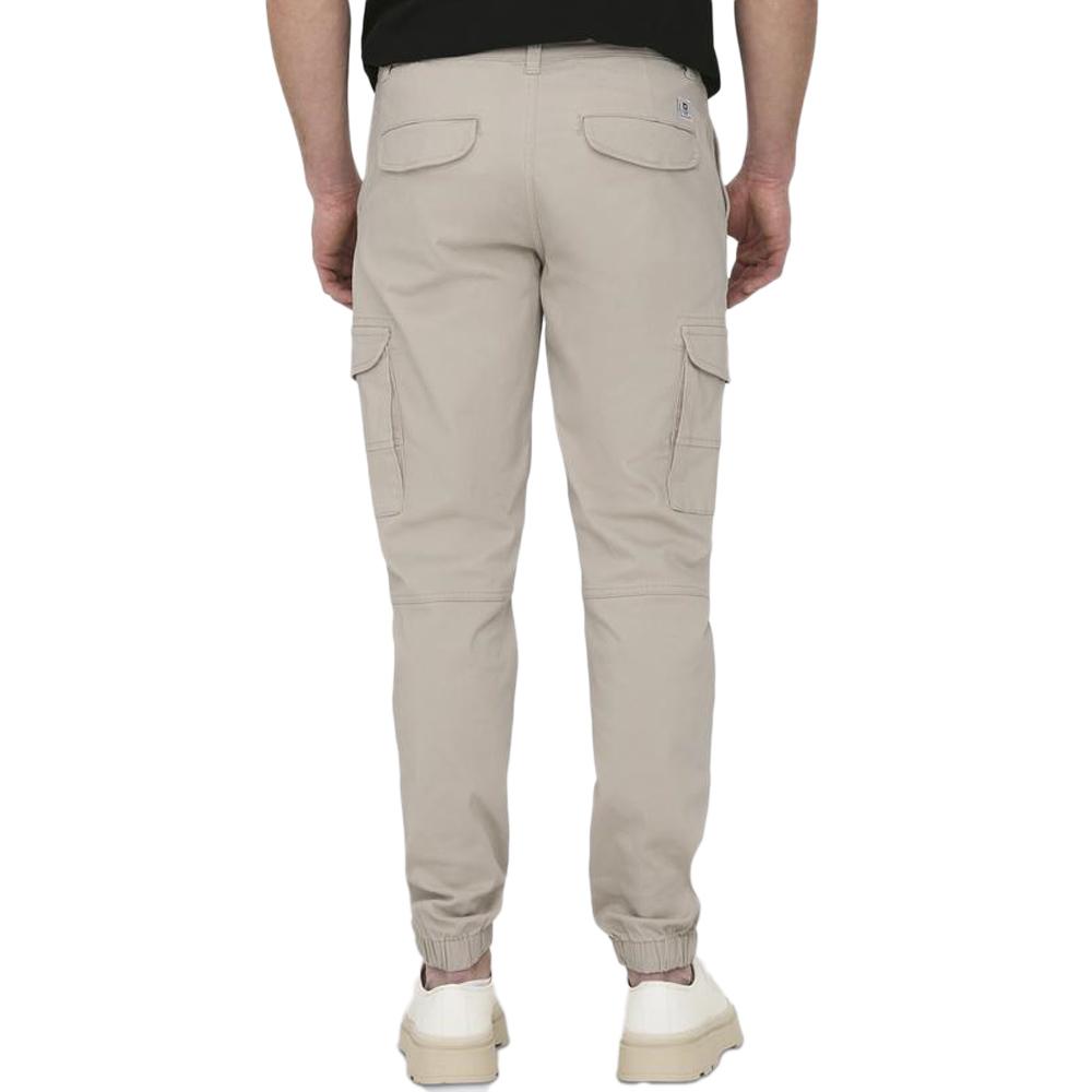 Pantalon Cargo Beige Homme Only & Sons Carter vue 2