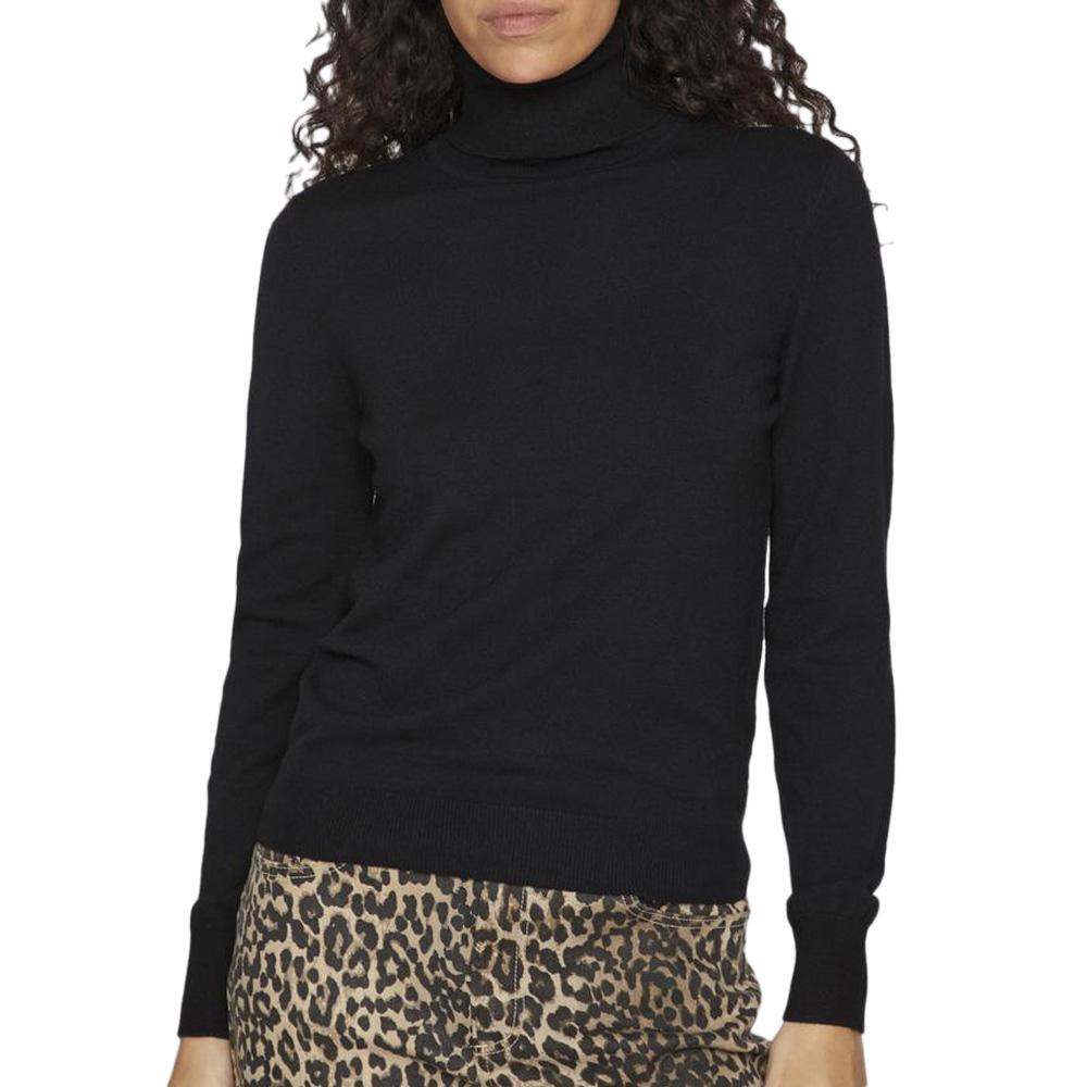 Pull Noir Femme Vila Comfy 14097994 pas cher