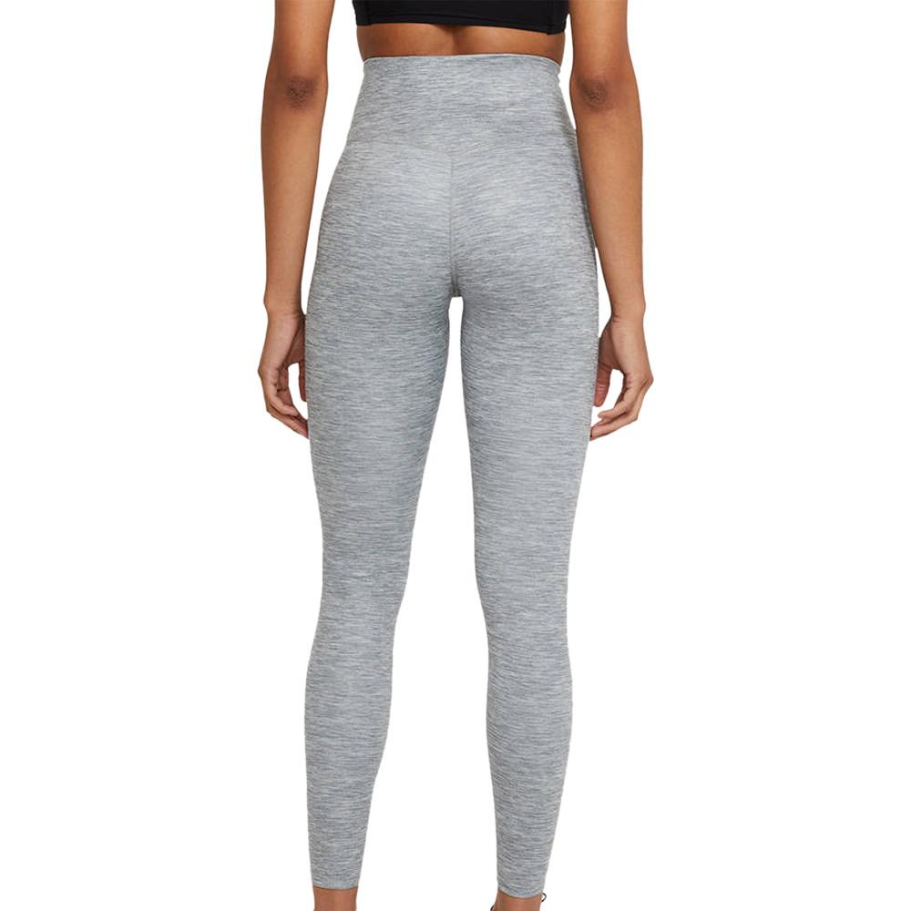 Legging Gris Femme Nike One Luxe vue 2