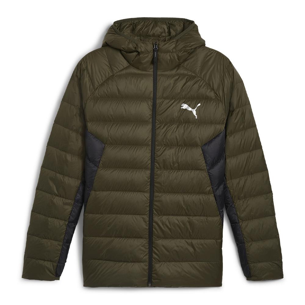 Doudoune Kaki Homme Puma Packlite Hooded Down pas cher