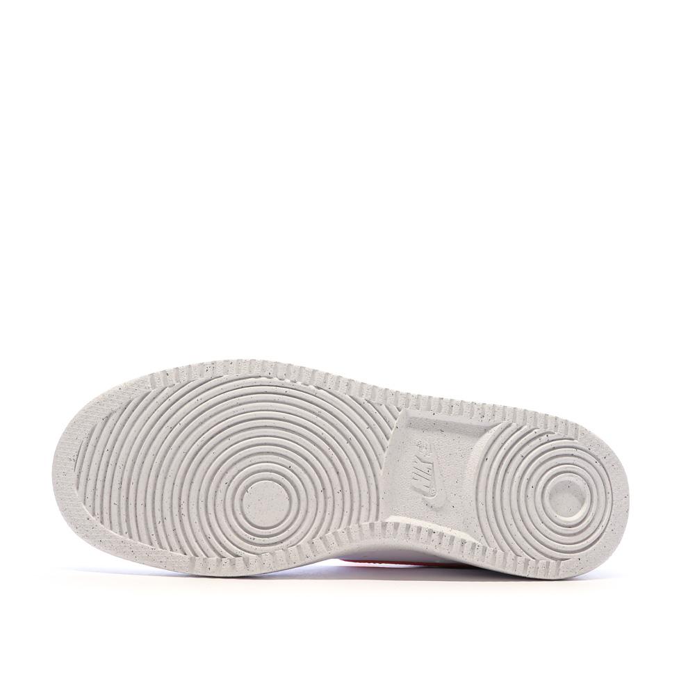 Baskets Blanches/Oranges Homme Nike Court Vision Low vue 5