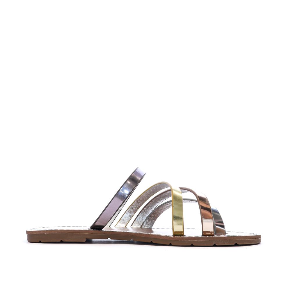 Sandales Doré/Rose Gold/ Argenté Femme Chattawak ROXANNE vue 2