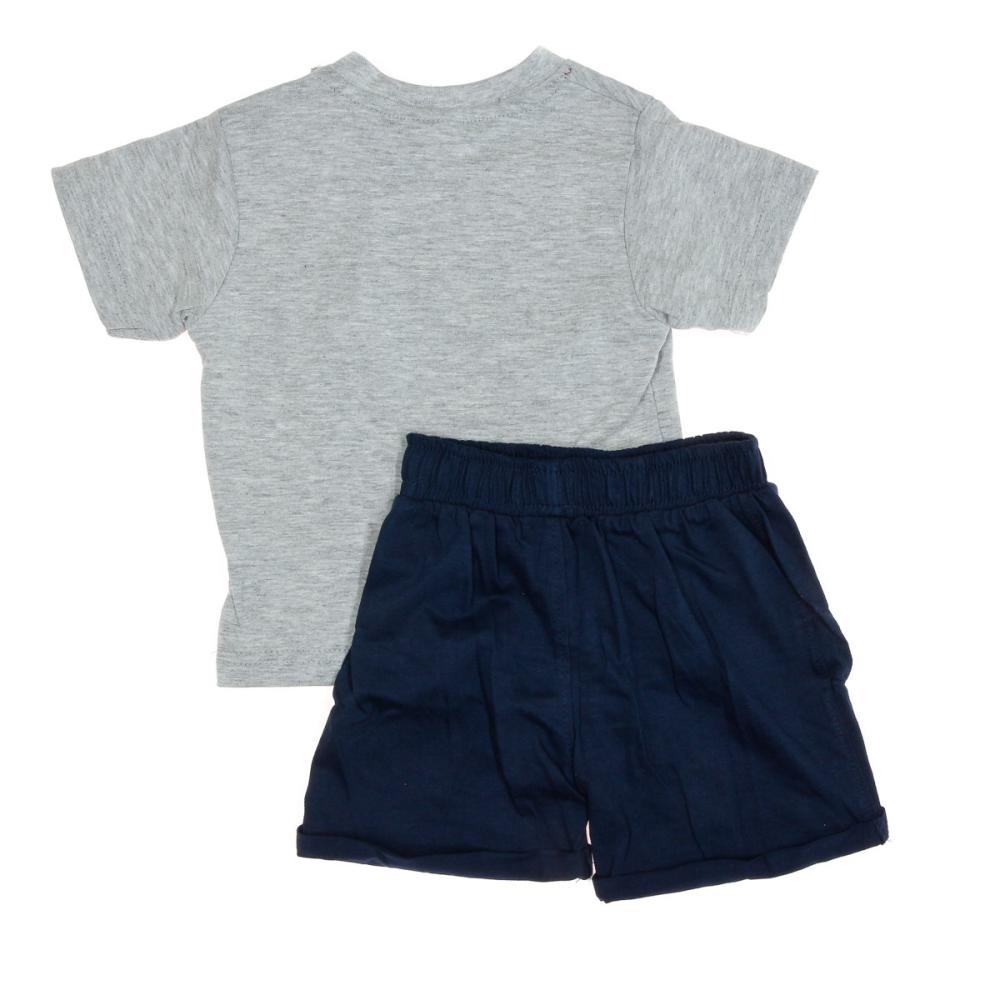 Ensemble Bébé Gris Garçon Redskins vue 2
