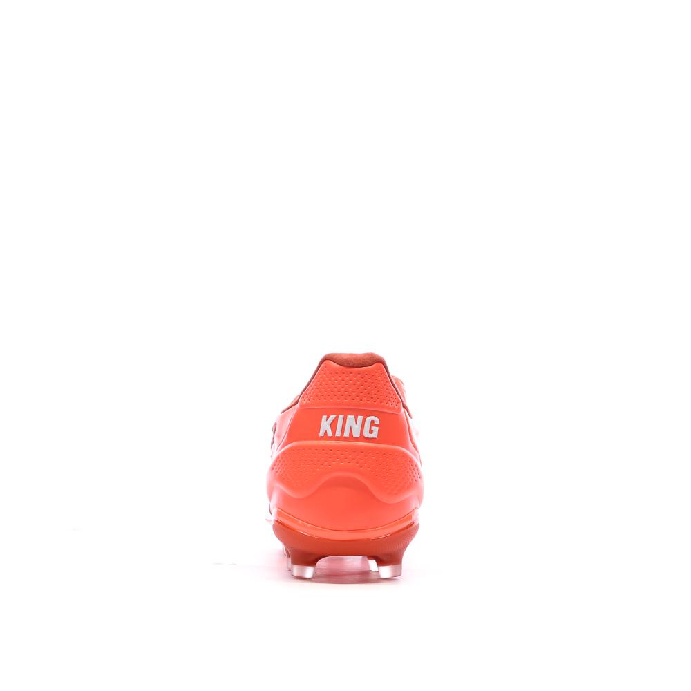 Chaussures de Foot Orange Fluo Homme Puma King Pro FG/AG vue 3