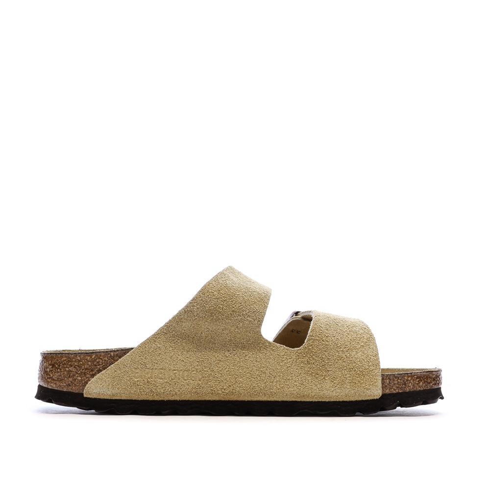 Sandales Latte crème Mixte Birkenstock Arizona vue 2