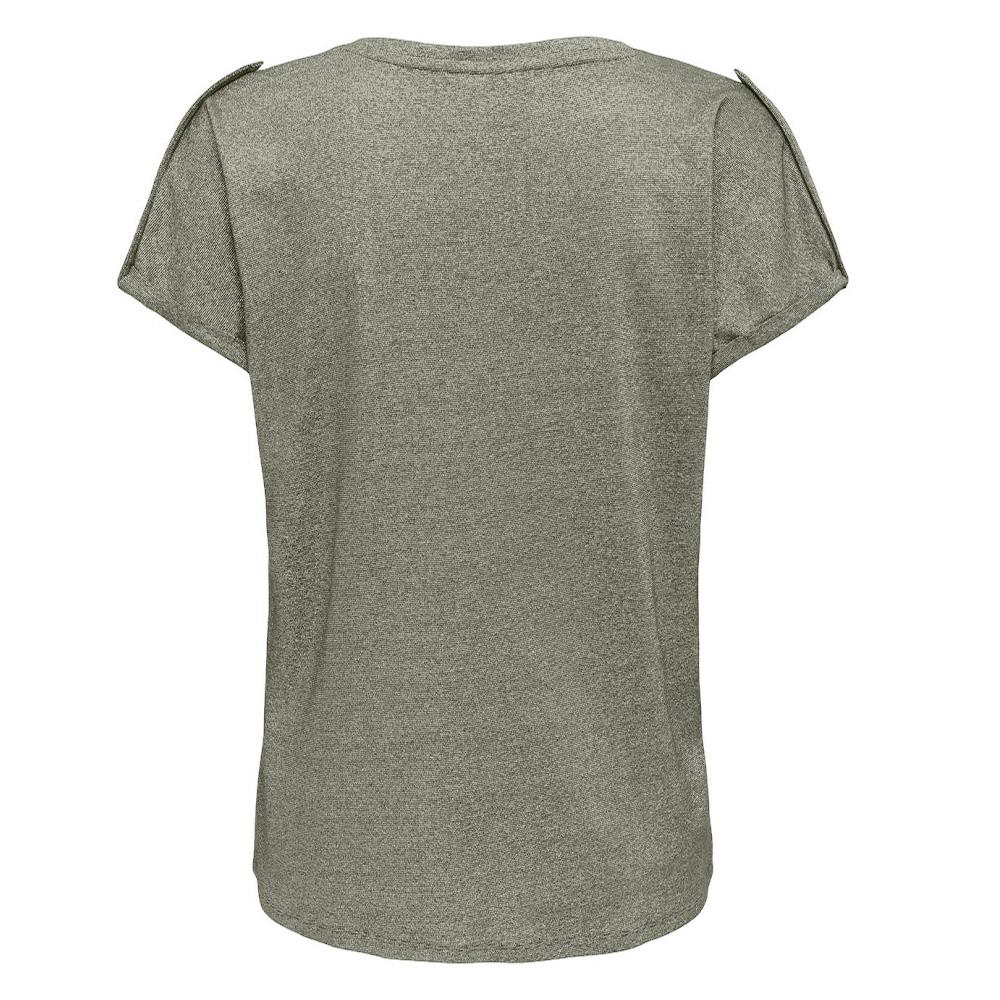 T-Shirt Vert Femme Only Rabi vue 2