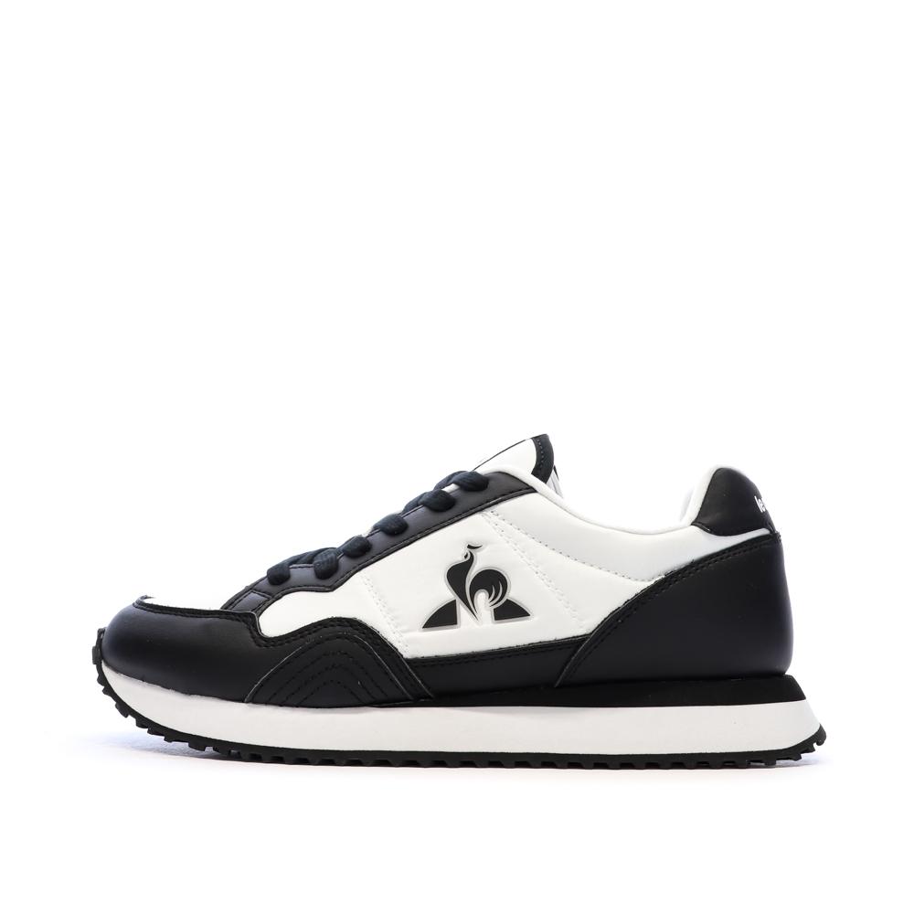 Baskets Blanches/Noires Homme Le Coq Sportif Jet Star 2 pas cher