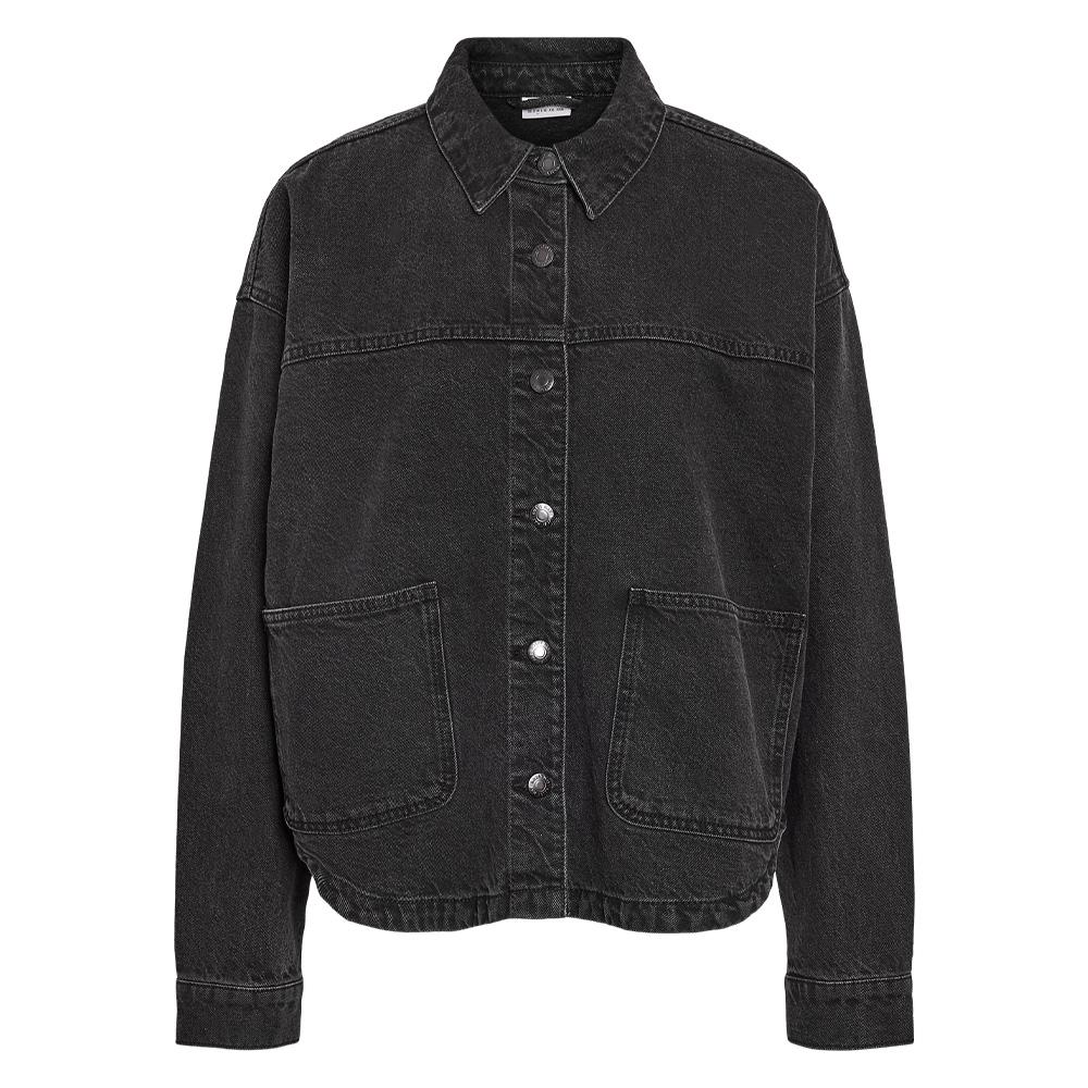 Veste Noire Femme Noisy May Kettie vue 3