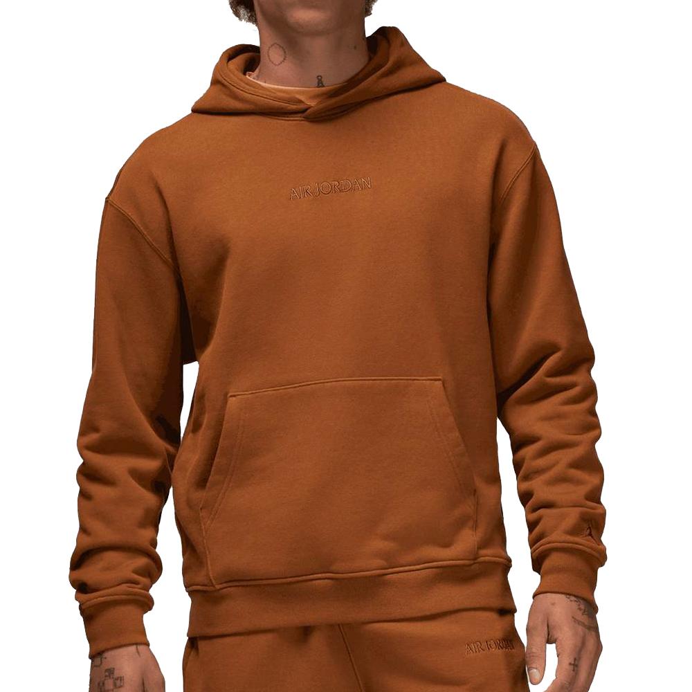 Sweat Marron Homme Nike Wm Flc pas cher