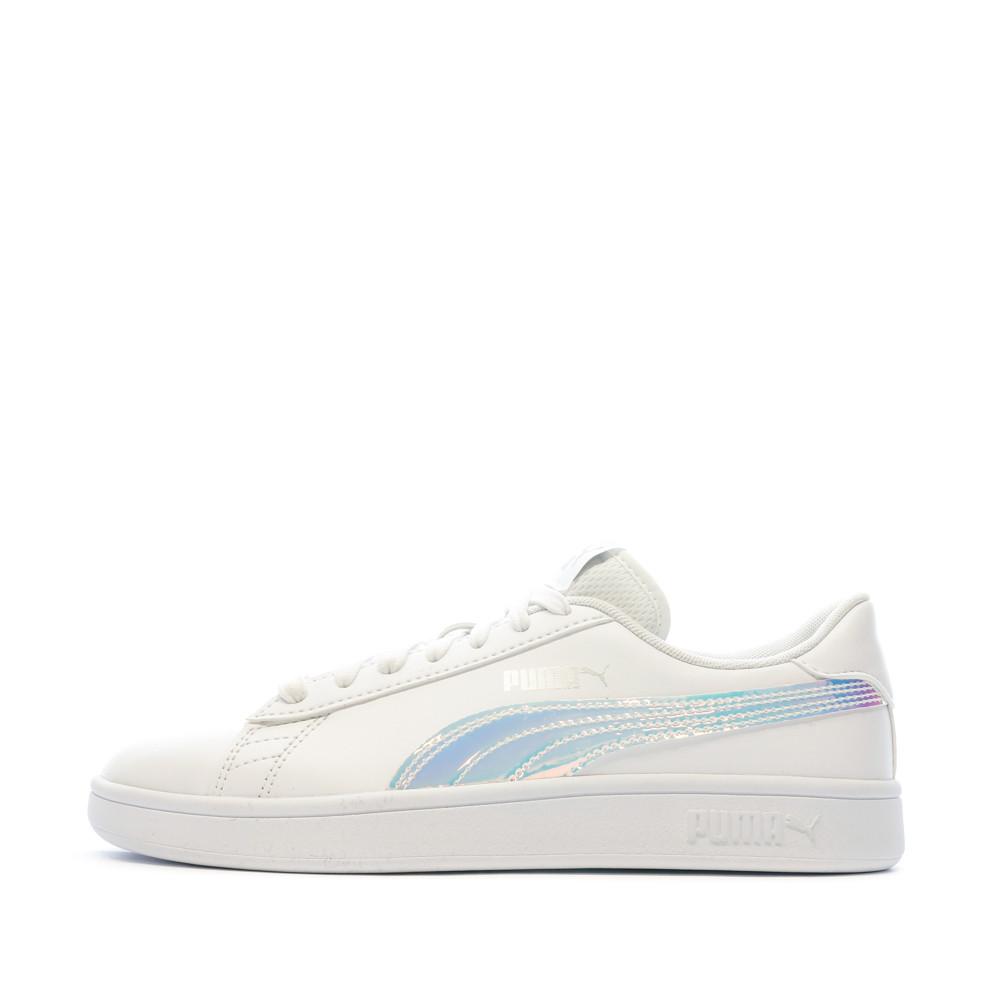 Puma smash femme blanche outlet