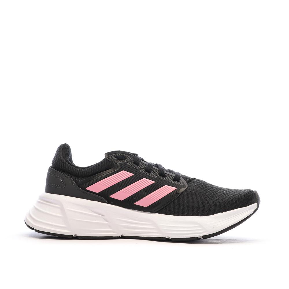 Chaussures de Running Noir/Rose Femme Adidas Galaxy 6 vue 2