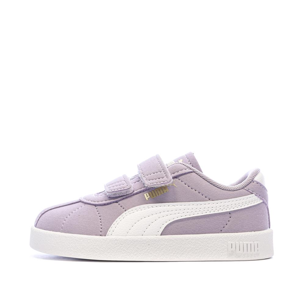 Baskets Mauves Fille Puma Club pas cher